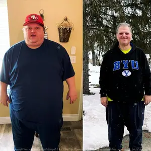 Al's before and after health transformation