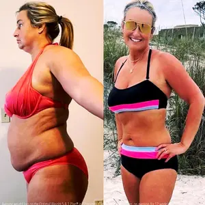 Brandy's before and after health transformation