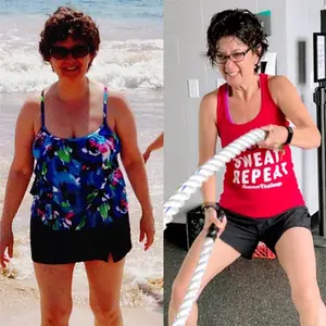 Cory's before and after health transformation