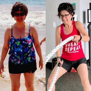 Cory's before and after health transformation